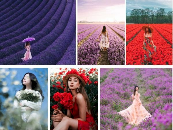 Top 101 cách tạo dáng chụp ảnh ở vườn hoa đẹp
