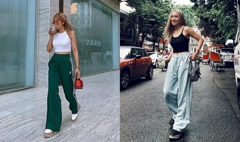 Tạo dáng thoải mái bước đi, nhìn thẳng vào ống kính hoặc nhìn về một hướng nào đó