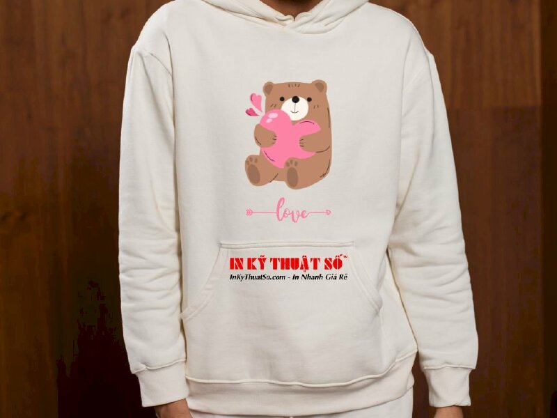Áo hoodie in hình người yêu, gấu xinh, couple, áo cặp với người yêu - In Kỹ Thuật Số Since 2006 - Ảnh: 1