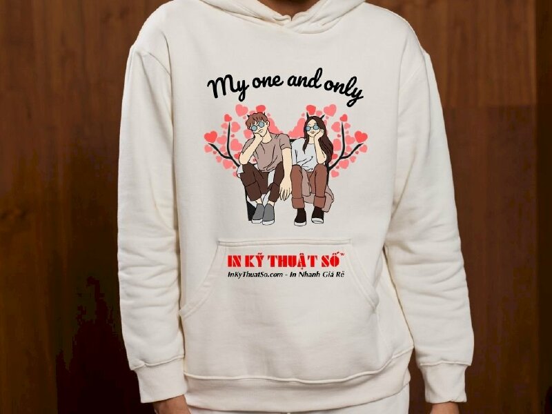 Áo hoodie in hình người yêu, gấu xinh, couple, áo cặp với người yêu - In Kỹ Thuật Số Since 2006 - Ảnh: 2