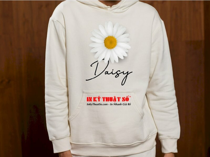 Áo hoodie in hình Peaceminusone daisy hoa cúc - In Kỹ Thuật Số Since 2006 - Ảnh: 2