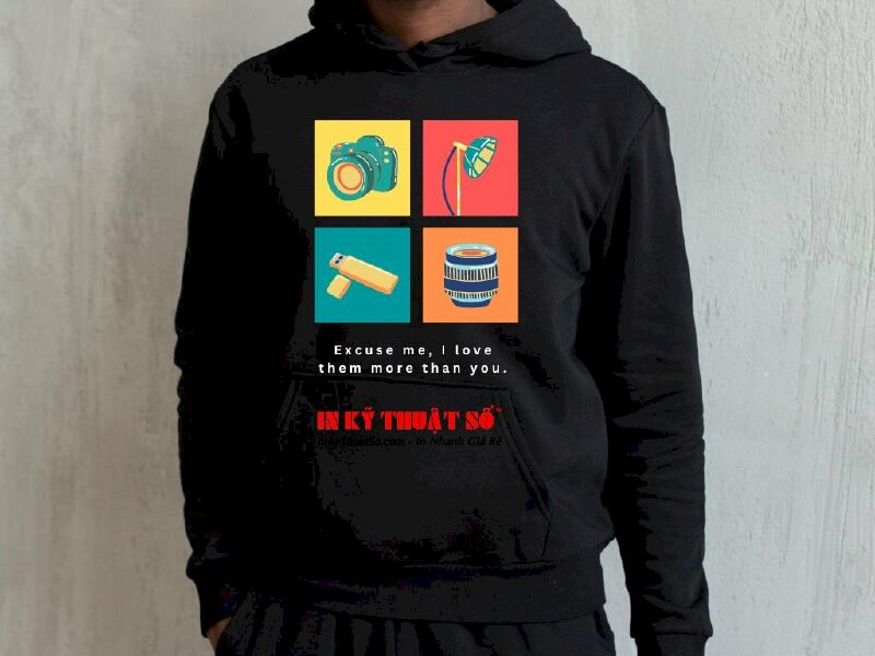 Áo hoodie in câu nói hay truyền động lực - In Kỹ Thuật Số Since 2006 - Ảnh: 6