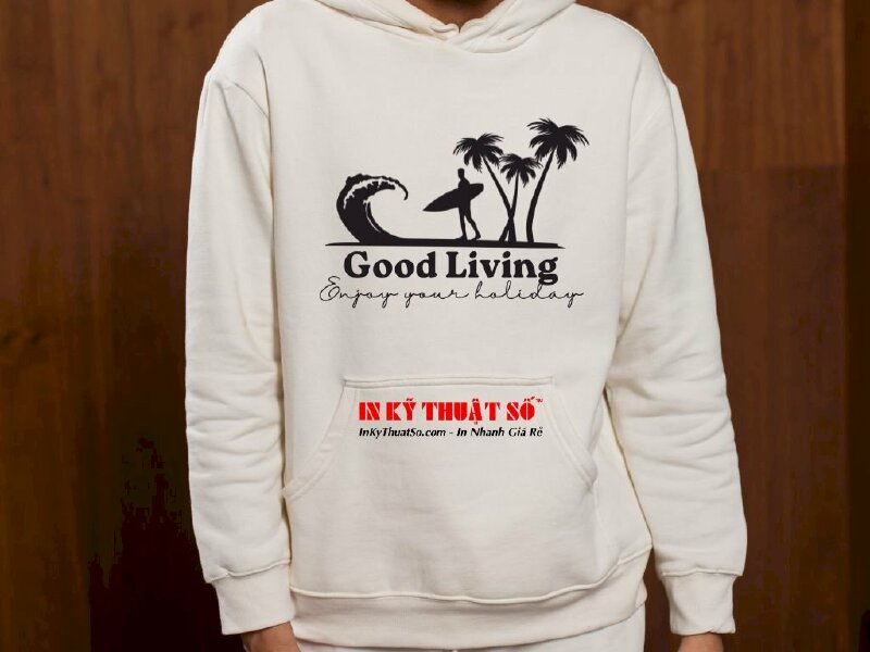 Áo hoodie in câu nói hay truyền động lực - In Kỹ Thuật Số Since 2006 - Ảnh: 5