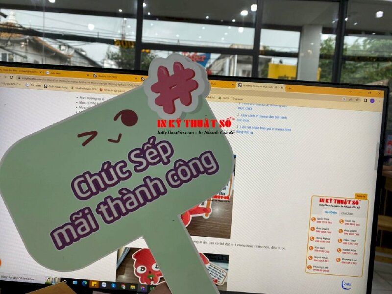 In Hashtag sinh nhật Happy Birthday - In Kỹ Thuật Số Since 2006 - Ảnh: 1