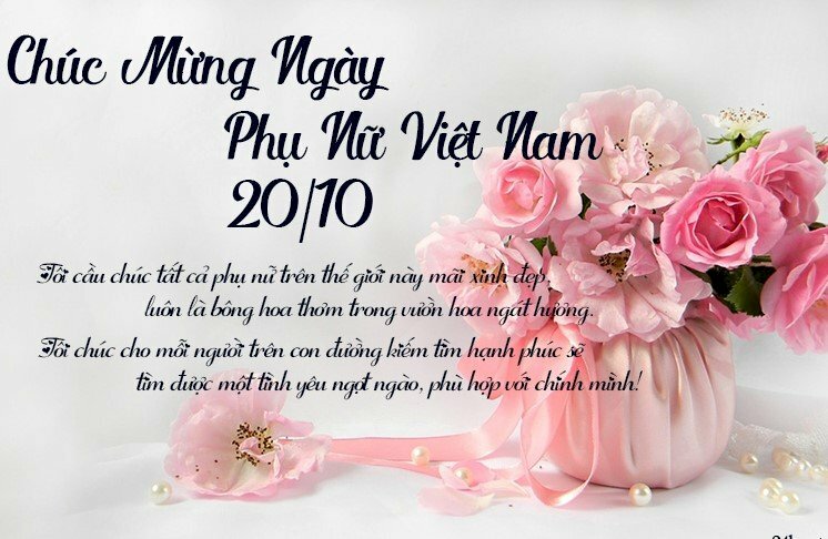 Ảnh đẹp, ý nghĩa làm thiệp đẹp tặng các cô gái ngày 20-10