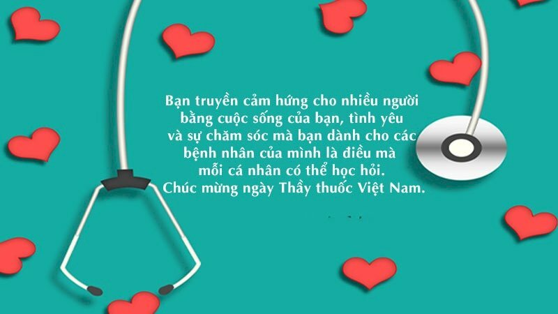 Những hình ảnh chúc mừng ngày Thầy thuốc Việt Nam 272 đẹp ý nghĩa thay  lời chúc