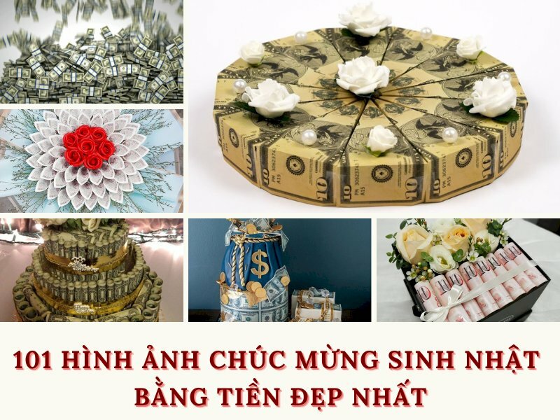 Hình ảnh chúc mừng sinh nhật bằng tiền - InKyThuatSo