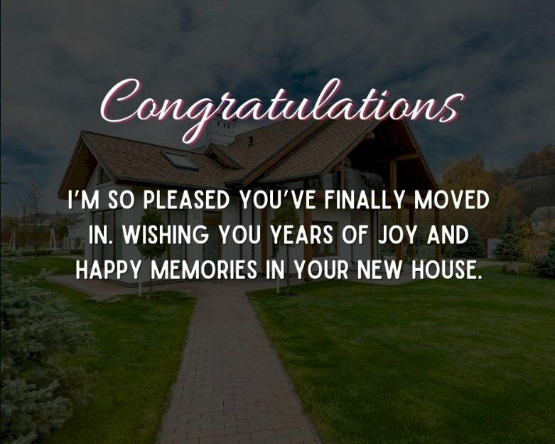 Hình ảnh chúc mừng tân gia bằng tiếng Anh thân tình tặng bạn bè