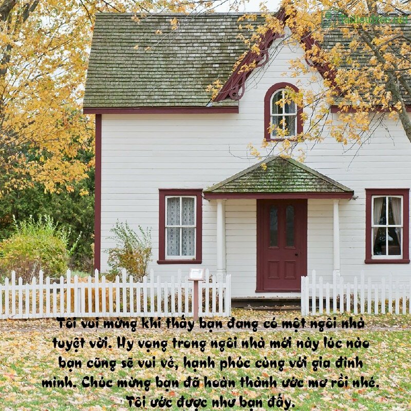 Ảnh chúc mừng tân gia gửi tặng bạn bè 