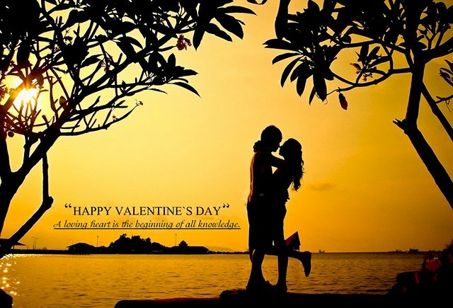 Ảnh đẹp lãng mạn và lời chúc ngày Valentine bằng tiếng Anh thật dễ thương