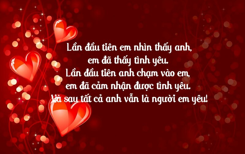 Hình ảnh chúc mừng Valentine thật đẹp với lời chúc ý nghĩa, ấm áp