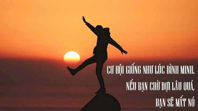 Hình ảnh chúc ngày mới vui vẻ tràn đầy năng lượng với câu nói hay