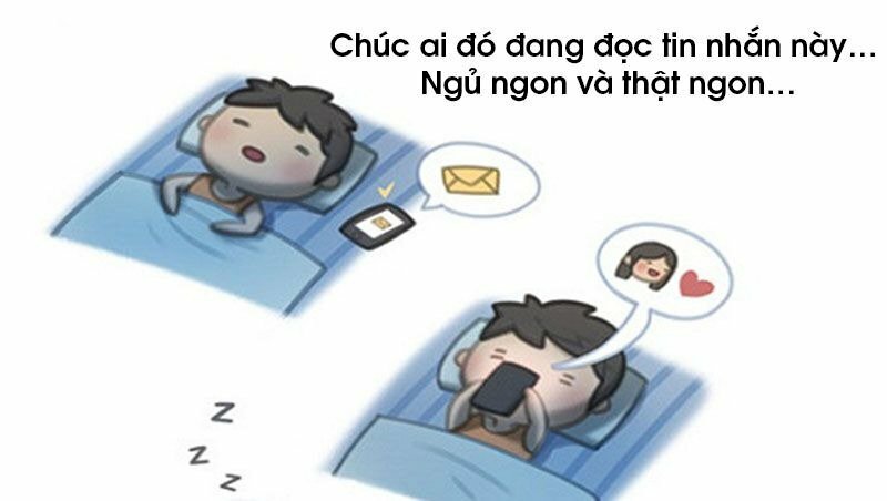 Hình ảnh chúc ngủ ngon lãng mạn dễ thương