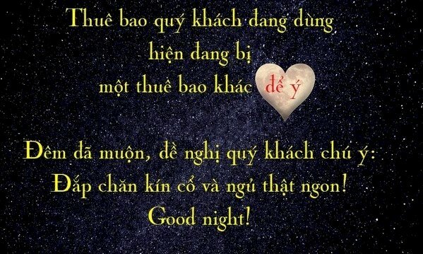 Hình ảnh chúc ngủ ngon với lời chúc dễ thương