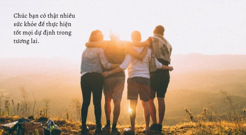 Hình ảnh chúc sức khoẻ thân tình gửi đến bạn thân