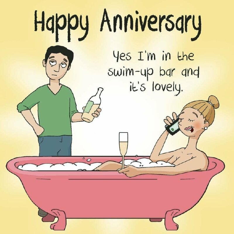 Hình ảnh chúc mừng kỷ niệm ngày cưới hài hước