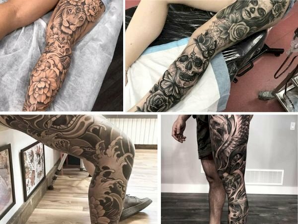 Top những hình xăm bắp chân đẹp nhất mà các tín đồ Tattoo không nên bỏ qua