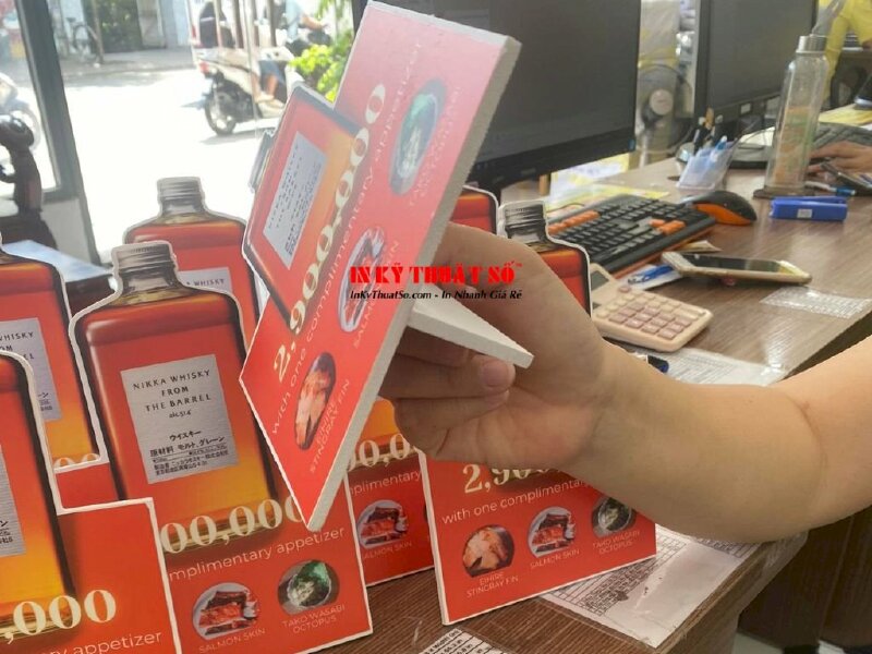 In cán Format mô hình để bàn chân đứng phía sau - In Kỹ Thuật Số Since 2006 - Ảnh: 3