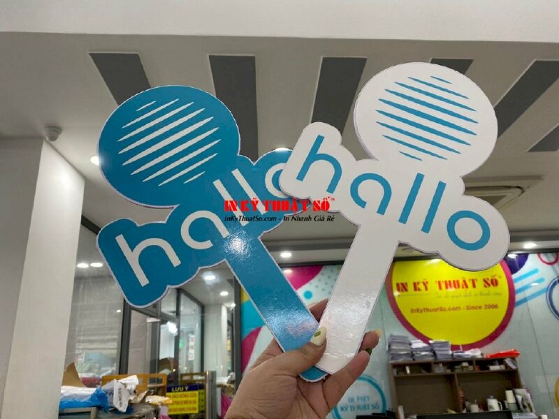 In Hashtag cầm tay sự kiện Team building, in PP formax cắt CNC theo file - In Kỹ Thuật Số Since 2006 - Ảnh: 3