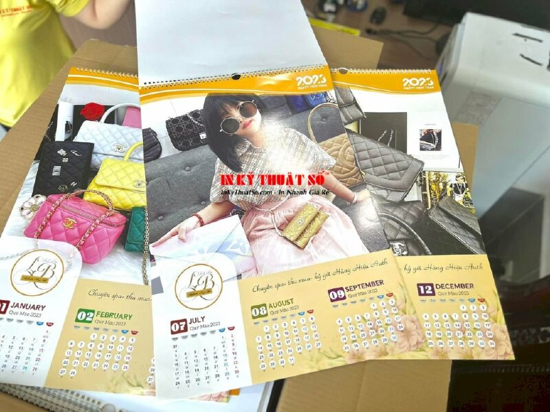 In lịch Tết theo yêu cầu TPHCM