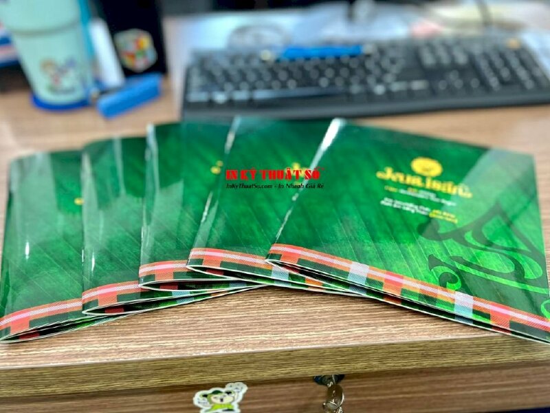 In menu quán ăn Thái Lan, menu A4 đóng kim, cán bóng, 16 trang - In Kỹ Thuật Số Since 2006 - Ảnh: 5
