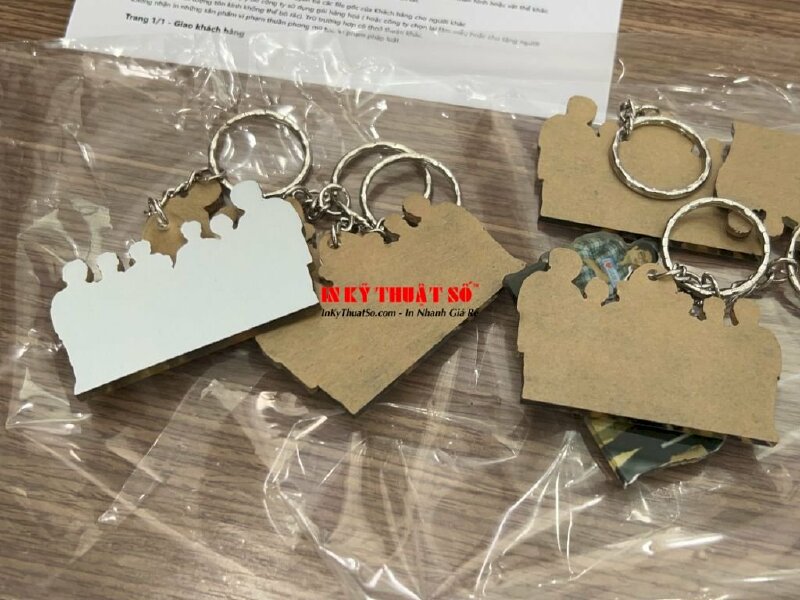 Móc khóa in hình cá nhân, hội bạn thân - In Kỹ Thuật Số Since 2006 - Ảnh: 2