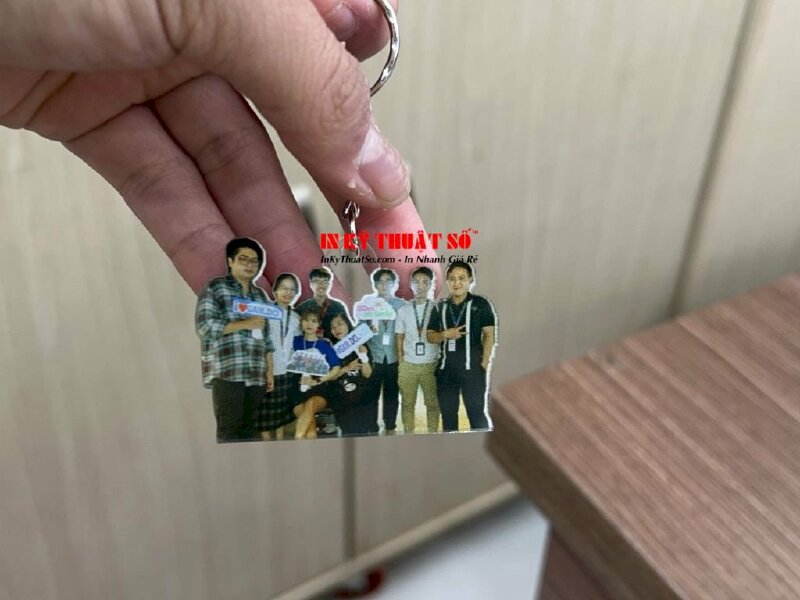 Keyring in hình cá nhân, bạn thân - In Kỹ Thuật Số Since 2006 - Ảnh: 1