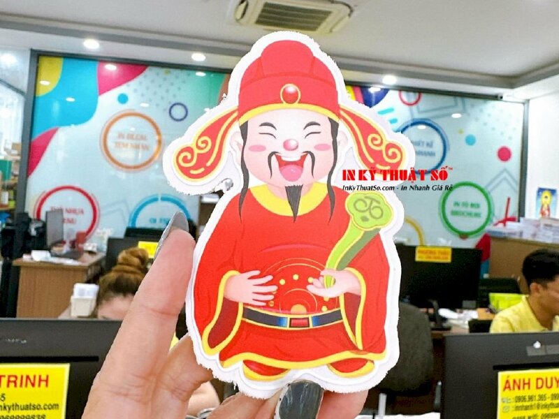 In sticker 3 ông Phúc Lộc Thọ - In Kỹ Thuật Số Since 2006 - Ảnh: 4