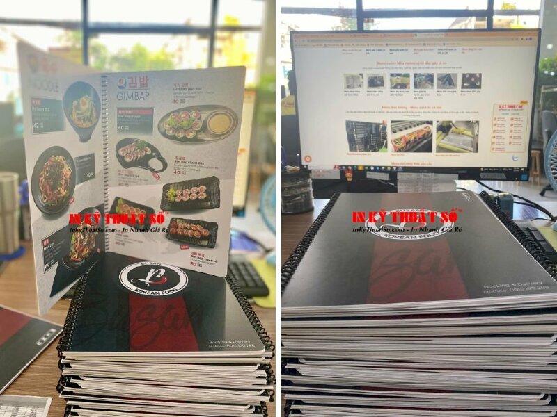 Menu quán ăn Hàn Quốc - Busan Korean Food - In Kỹ Thuật Số Since 2006 - Ảnh: 1