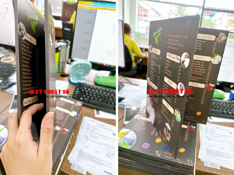 In menu quán cafe sinh tố kem - In Kỹ Thuật Số Since 2006 - Ảnh: 3