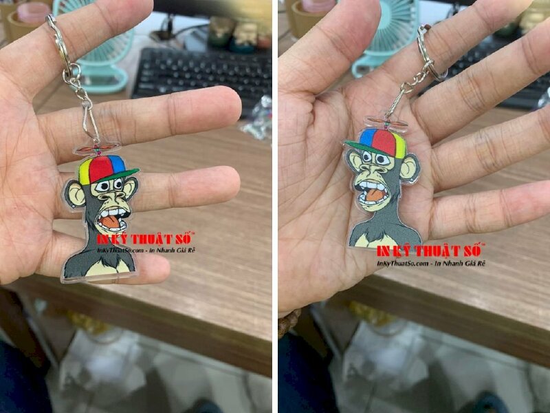 Móc khóa làm quà tặng