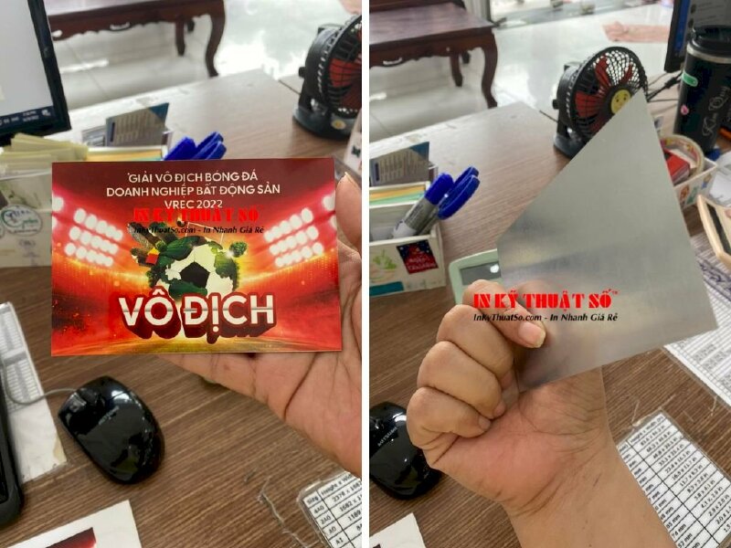 In tem nhôm xước, in chuyển nhiệt lên kim loại - In Kỹ Thuật Số Since 2006 - Ảnh: 1