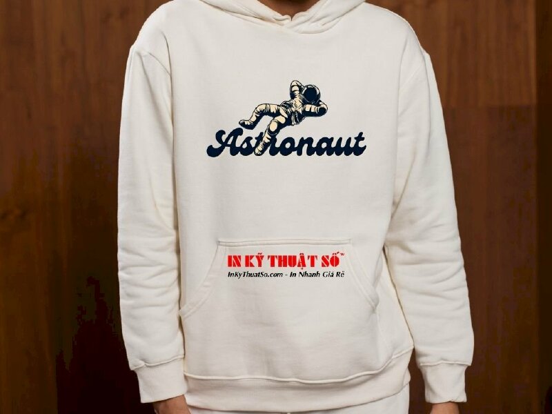 Áo hoodie in hình Astronaut phi hành gia - In Kỹ Thuật Số Since 2006 - Ảnh: 4
