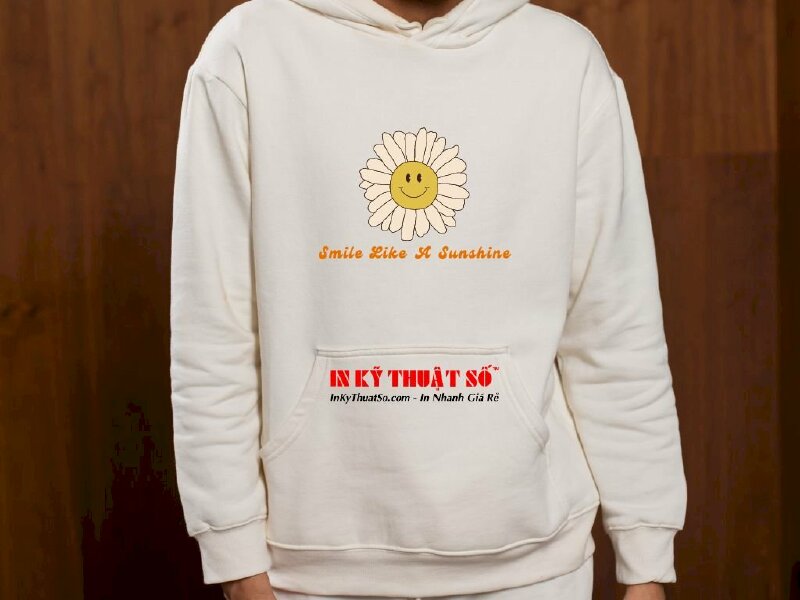 Áo hoodie in hình Peaceminusone daisy hoa cúc - In Kỹ Thuật Số Since 2006 - Ảnh: 1