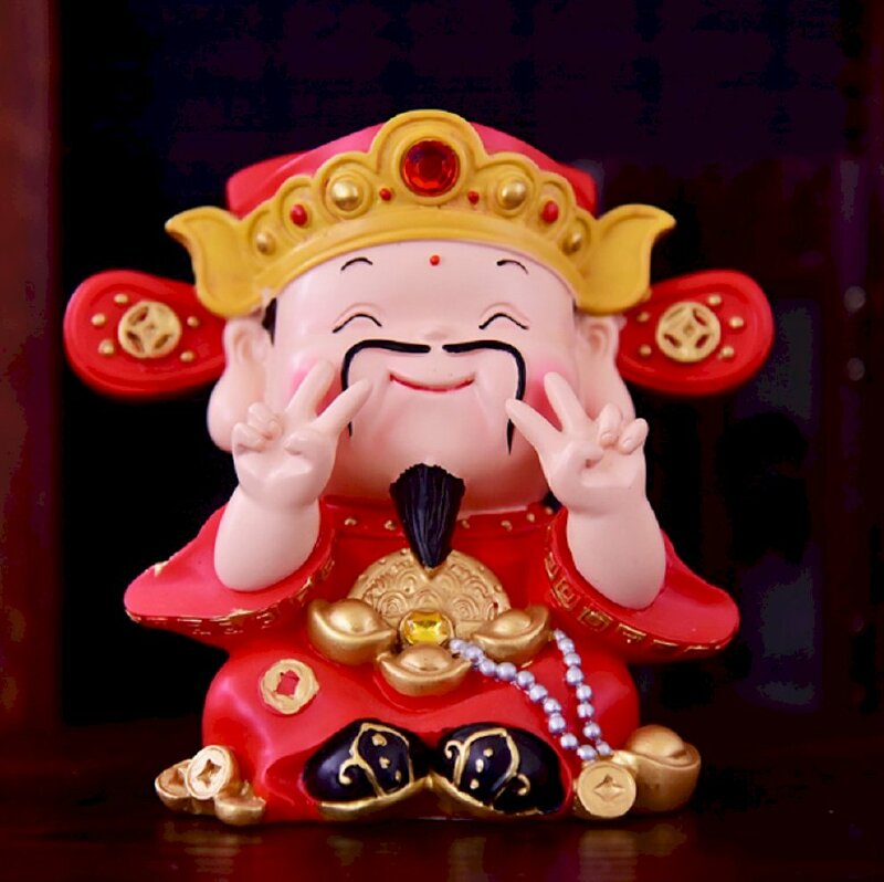 Hình ảnh Thần Tài say "hi" siêu cute