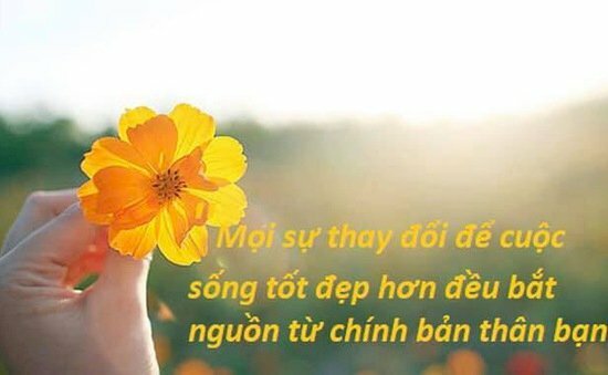 Hình ảnh dễ thương mang ý nghĩa thay đổi bản thân