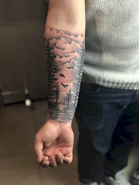 Những Mẫu Hình Xăm (Tattoo) Hình Cây Cỏ - Cây Chim Đẹp – WoWMen | Bosque  tatuaje, Tatuajes chiquitos, Brazos tatuados