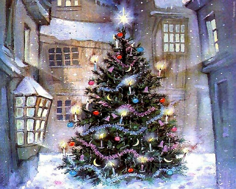 Christmas Tree Wallpapers  Top Những Hình Ảnh Đẹp