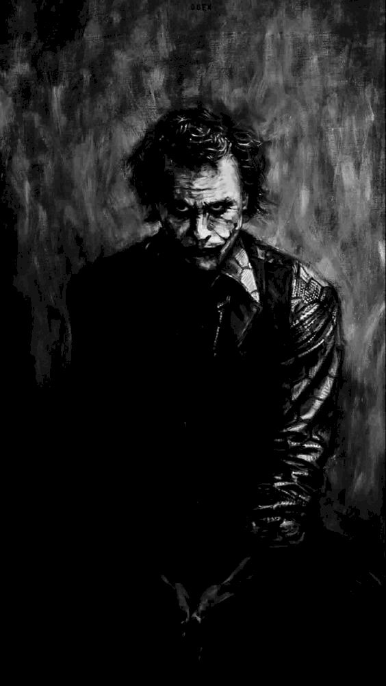 Ảnh Jocker buồn và khép mình với thế giới xung quanh