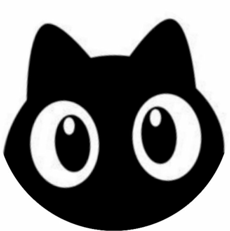 Ảnh mặt mèo Heinz trắng đen