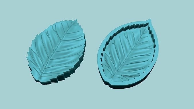 Hình ảnh lá hoa hồng tạo hình 3D