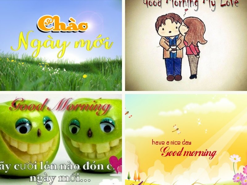 Ảnh chào ngày mới dễ thương - InKyThuatSo