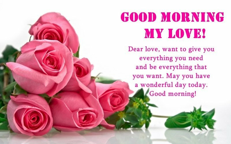 Ảnh ngày mới yêu thương lãng mạn tặng vợ bằng tiếng Anh