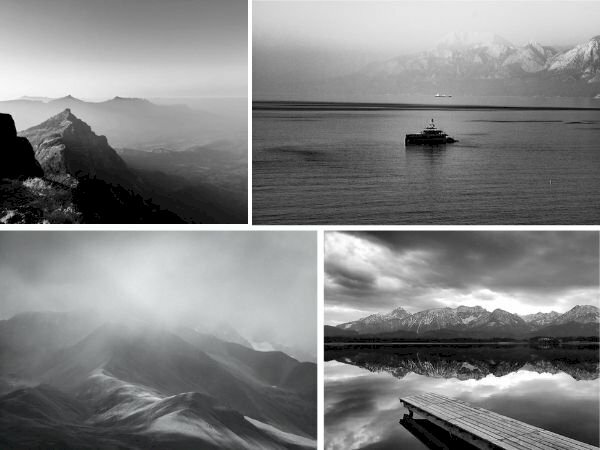 101 ảnh phong cảnh trắng đen đẹp nhất, chất lượng cao, tải miễn phí