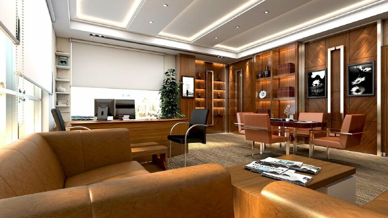 Hình ảnh văn phòng làm việc giám đốc hiện đại, cực đẹp