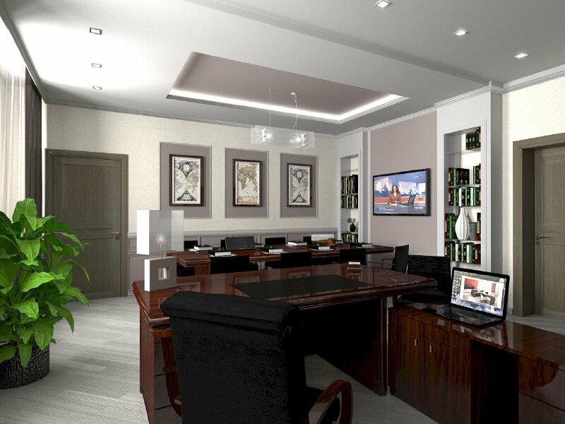 Ảnh văn phòng làm việc giám đốc đẹp