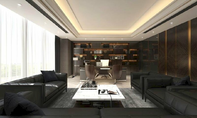 Ảnh văn phòng làm việc giám đốc đẹp, sang trọng, đẳng cấp