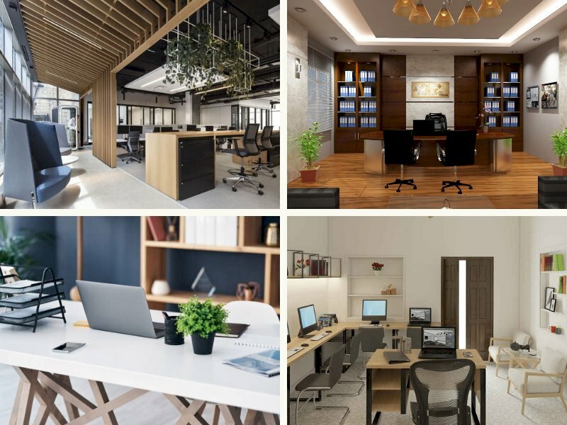 Ảnh văn phòng làm việc - InKyThuatSo