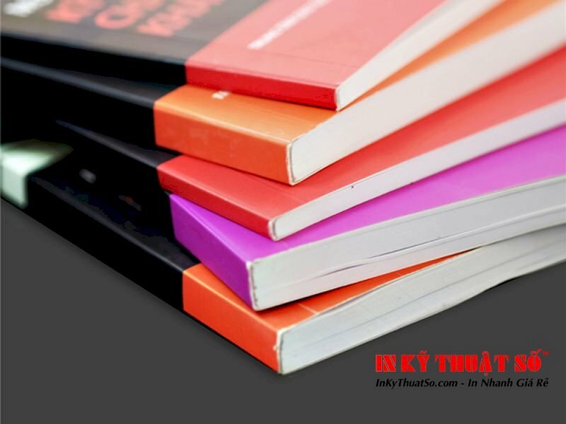 Gia công sách gáy dán keo