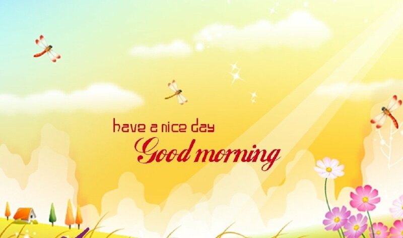 Hình ảnh 3D dễ thương chào ngày mới